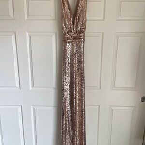 Revelry Sequin Gown - Maid of Honor, Bridesmaid, Special Occasion, Maternity